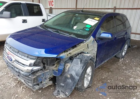 2013 Ford Edge Sel из США, поврежденный, VIN 2FMDK3JCXDBA32105